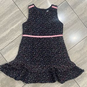 JANIE AND JACK MULTICOLOR TWEED DRESS